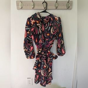 Vera Bradley Paisley Hooded Robe